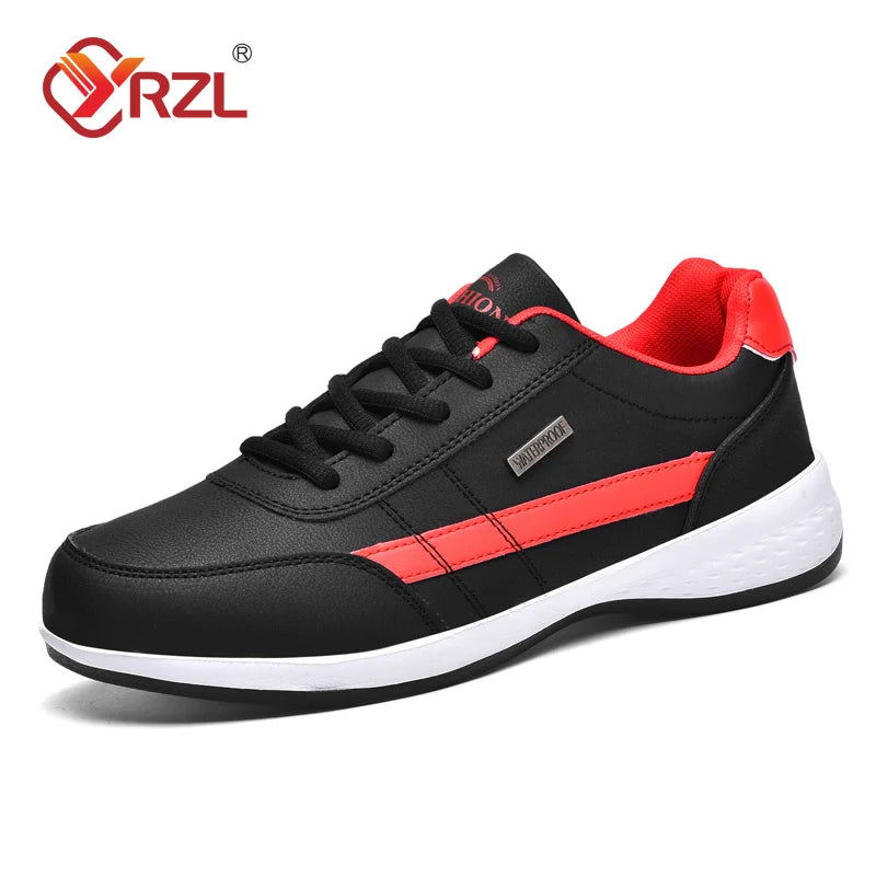 MAEDEF 2024 Men's Flat Shoes Men Sports Shoes Casual Shoes Men's Fashion Outdoor Sneakers Male Lace-Up Mens Running Walking Shoe