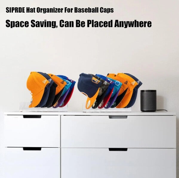 7-Holes Durable Baseball Hat Holder