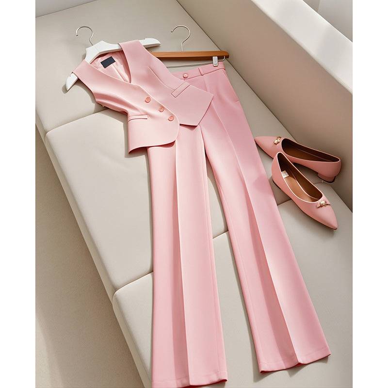 Elegant High-grade Suit Vest Pants Two Pieces Fashion Suit