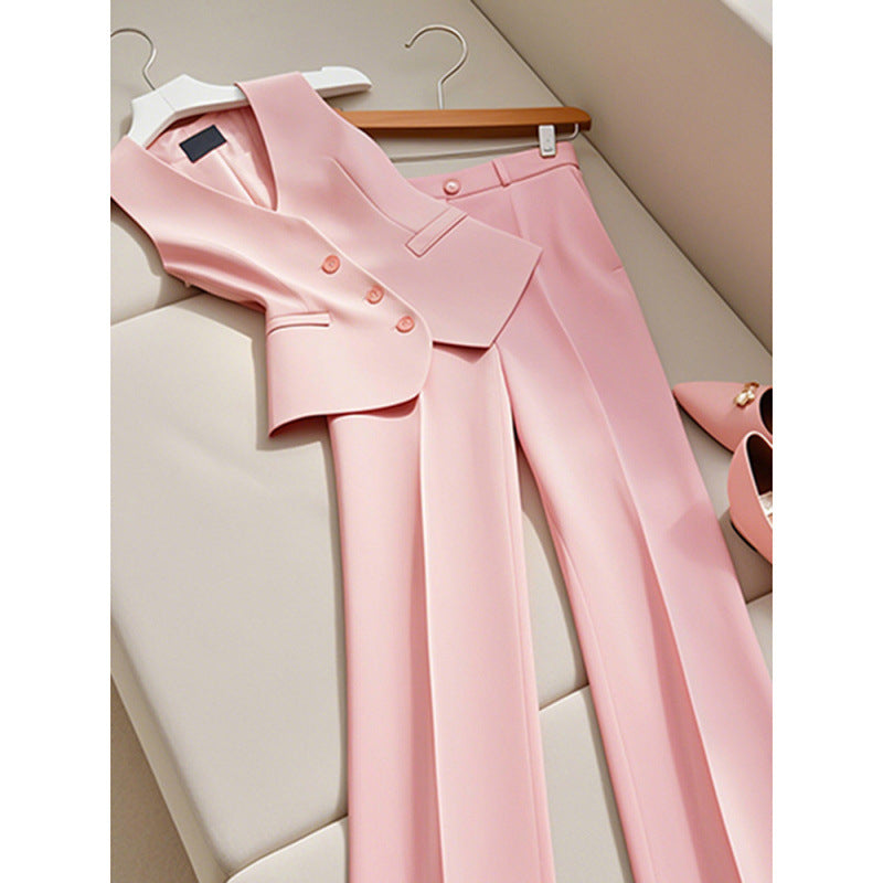 Elegant High-grade Suit Vest Pants Two Pieces Fashion Suit