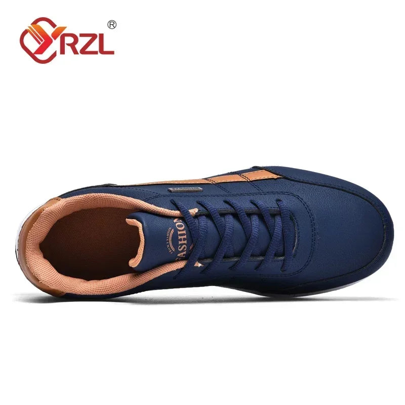 MAEDEF 2024 Men's Flat Shoes Men Sports Shoes Casual Shoes Men's Fashion Outdoor Sneakers Male Lace-Up Mens Running Walking Shoe