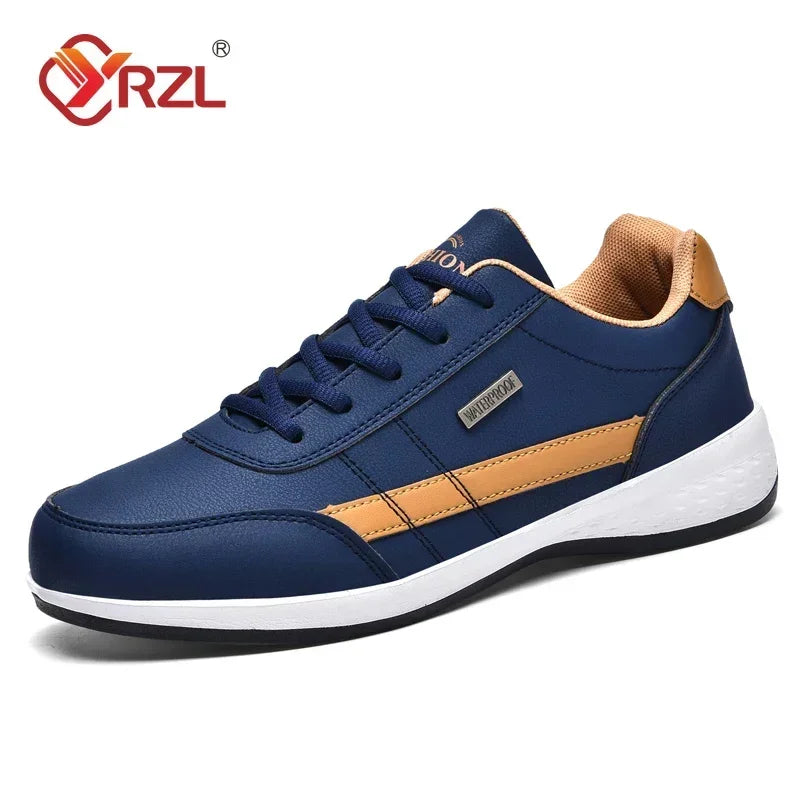 MAEDEF 2024 Men's Flat Shoes Men Sports Shoes Casual Shoes Men's Fashion Outdoor Sneakers Male Lace-Up Mens Running Walking Shoe