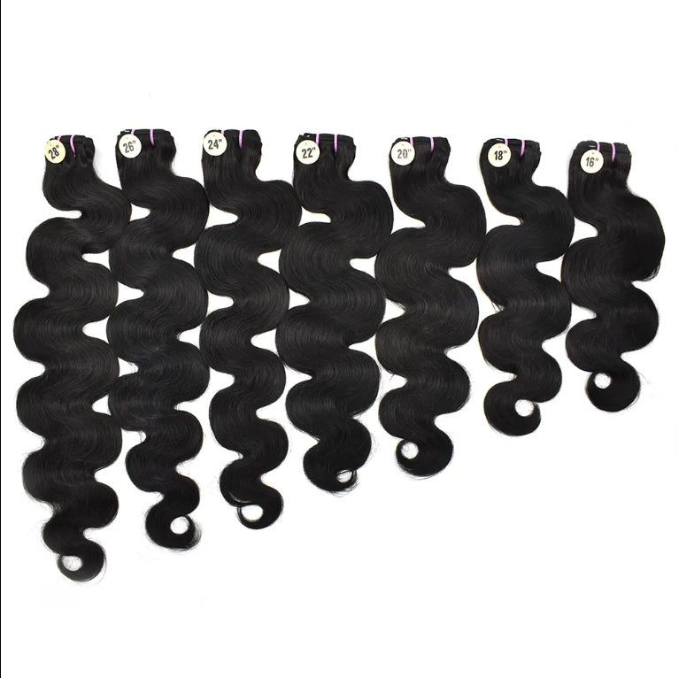 Brazilian Body Bo Raw Human Hair Extension Affordable Bundle Weave