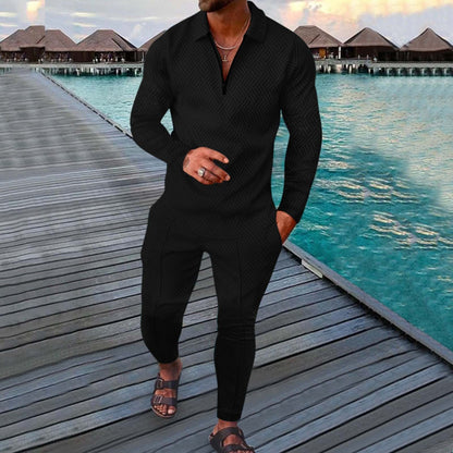 Autumn Long-sleeved Trousers /Two-piece Sports And Leisure Men's Suit