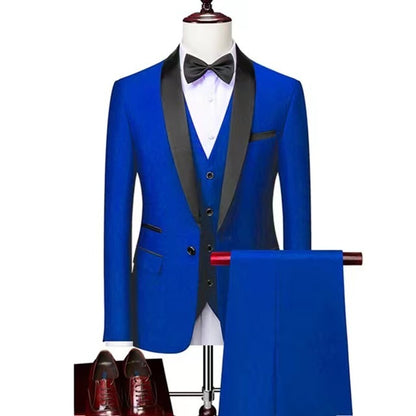 Men's 3 Piece Tuxedo Suit /Wedding Suits /Groom Tuxedo