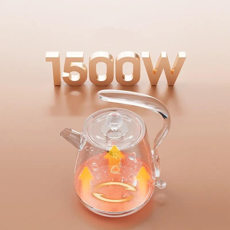 1500W Electric Kettle Home Water Boiler Automatic Keep Warm Tea Kettle