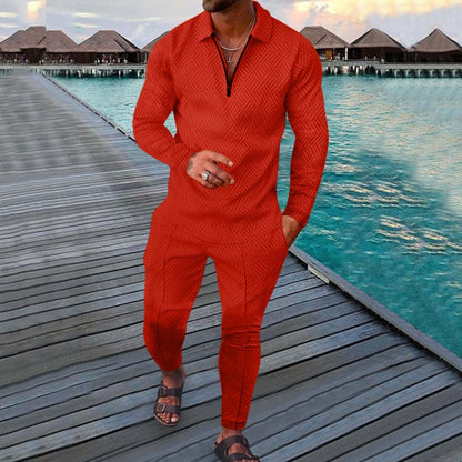 Autumn Long-sleeved Trousers /Two-piece Sports And Leisure Men's Suit