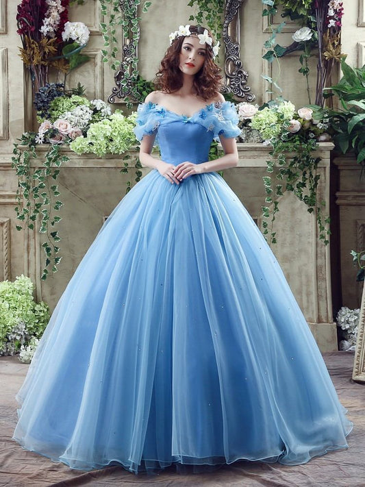 Fairy Tale Blue Wedding Dress