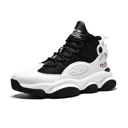 High-top Shock Absorption Non-slip Basketball Sneakers