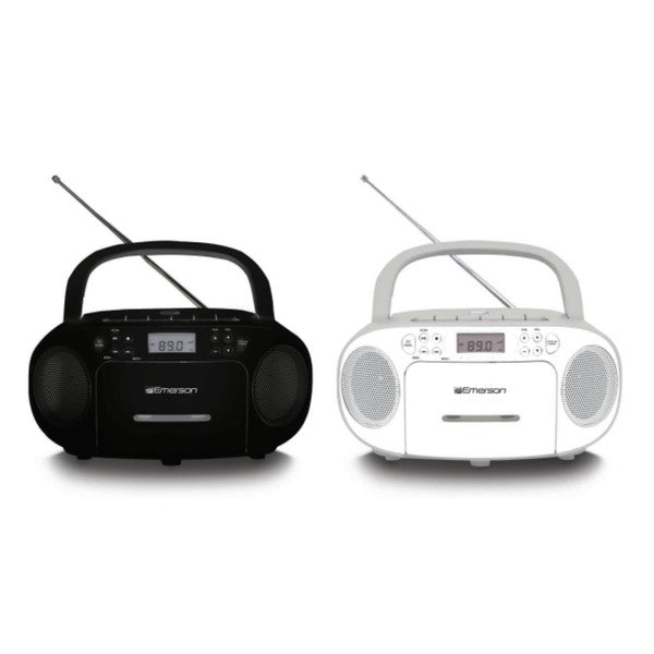 Emerson Portable CD/Cassette Boombox