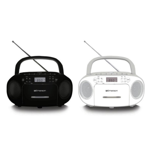 Emerson Portable CD/Cassette Boombox