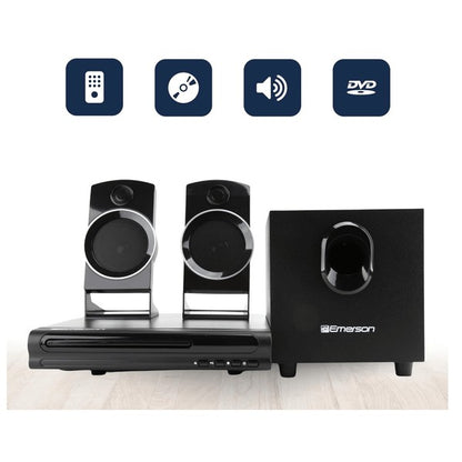 Emerson Speaker Sound System & DVD Player