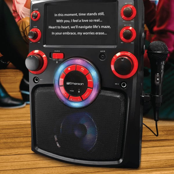 Emerson Portable Bluetooth Karaoke System