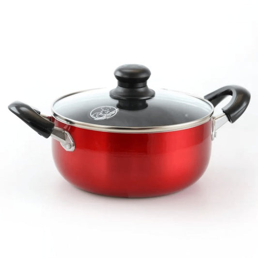 Better Chef 4-Quart Metallic Red Dutch Oven