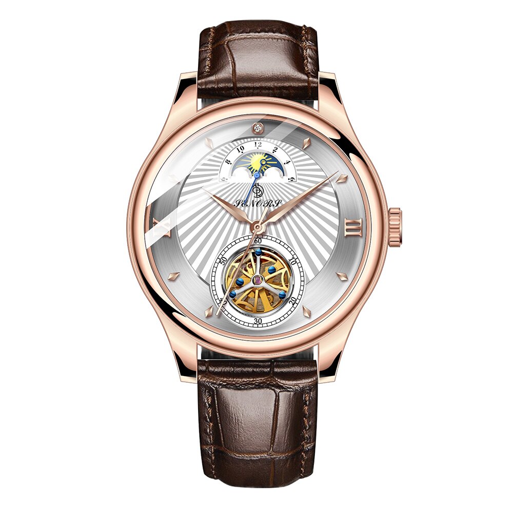 Luxury Fashion  Tourbillon Watches Automatic  Mechanical  Watches