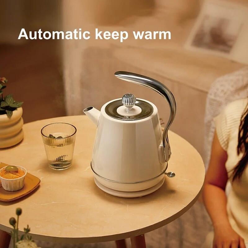 1500W Electric Kettle Home Water Boiler Automatic Keep Warm Tea Kettle