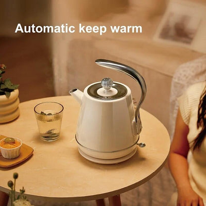 1500W Electric Kettle Home Water Boiler Automatic Keep Warm Tea Kettle