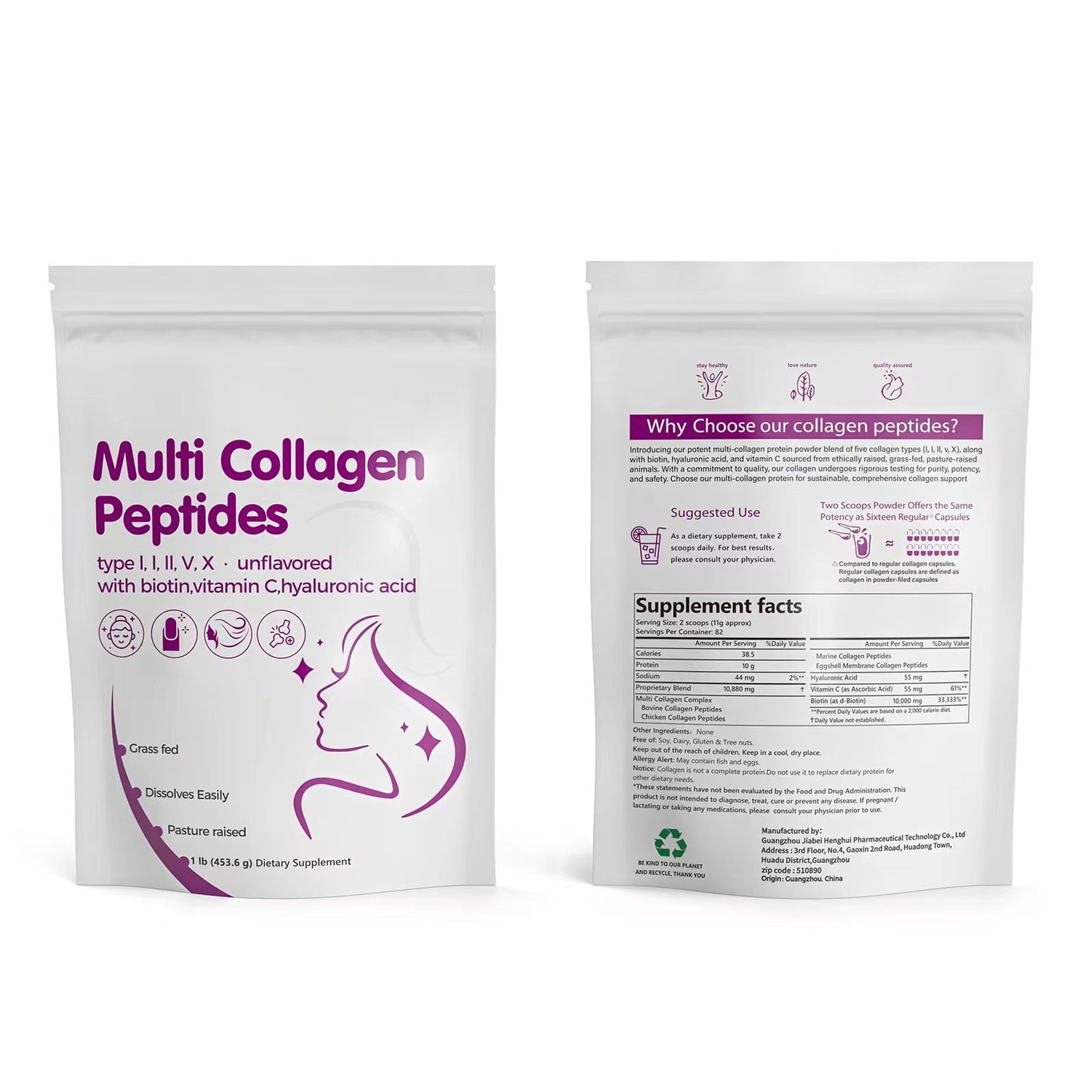 Multi Collagen Peptides Powder