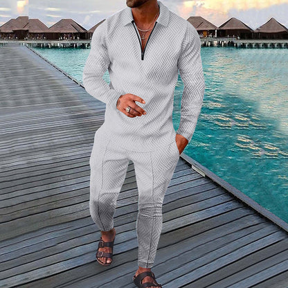 Autumn Long-sleeved Trousers /Two-piece Sports And Leisure Men's Suit