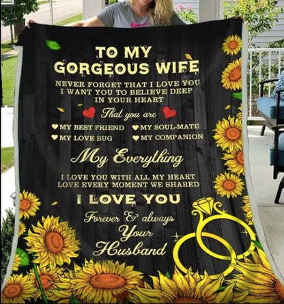 Personalized Double-layer thick blanket