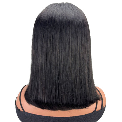 13 x4 full frontal lace, first tier bob, European and American full human hair wig