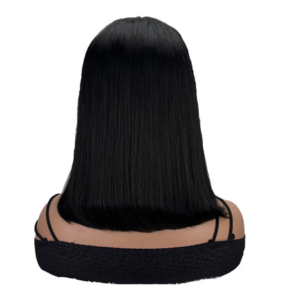 13 x4 full frontal lace, first tier bob, European and American full human hair wig