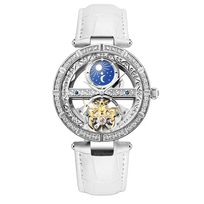 Woman Watch Ladies Clock Luxury Fashion Female Mechanical Watches Wristwatches