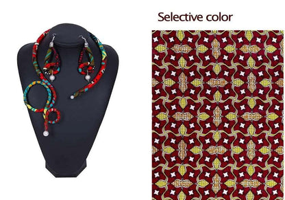 2023 Africa necklace Party act the role ofing is tasted Neck decoration +2 earrings Manual necklace Fashion necklace wyb447