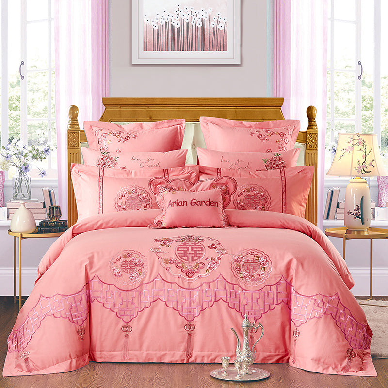 Wedding  Cotton Four Piece Bedding