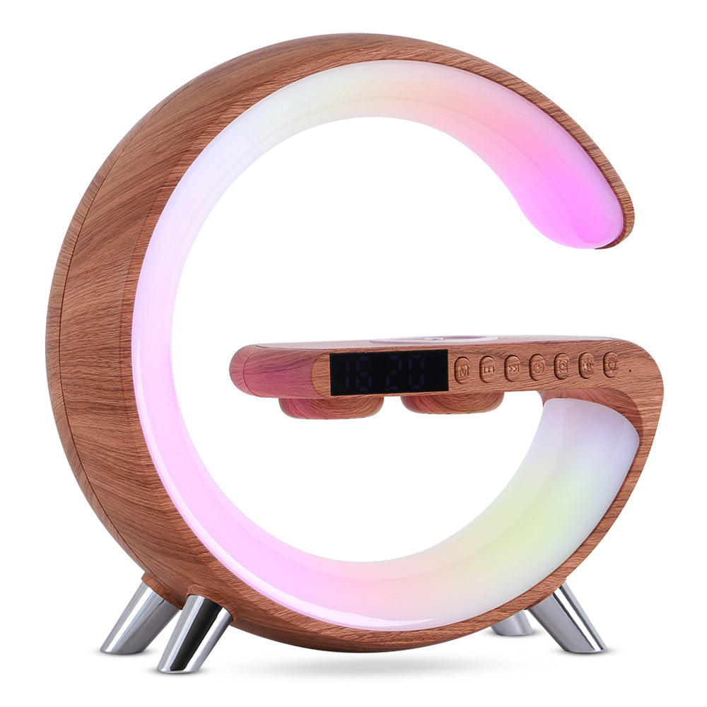 Bluetooth Speaker Wireless Charger Lamp