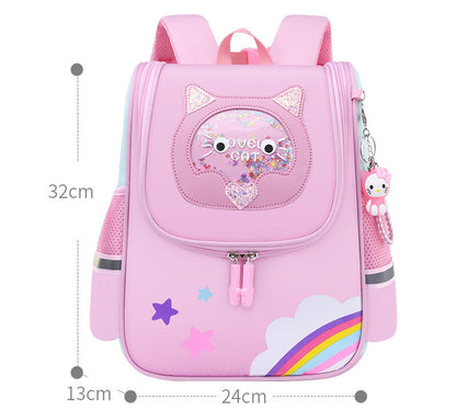 Cartoon Water Repellent, Lightweight And Breathable Children's School Bag