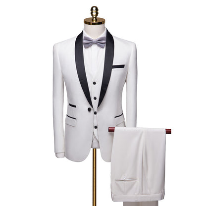 Men's 3 Piece Tuxedo Suit /Wedding Suits /Groom Tuxedo