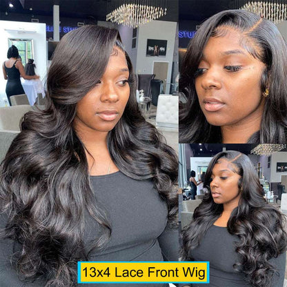 360 Full Lace Frontal Body Wave Human Hair Wigs