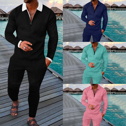 Autumn Long-sleeved Trousers /Two-piece Sports And Leisure Men's Suit